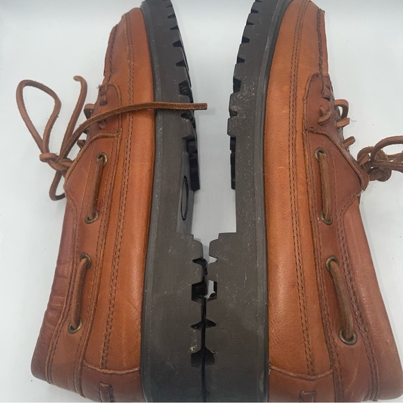 Coleman Chunky Leather Lace up Casual Shoes - Picture 5 of 8